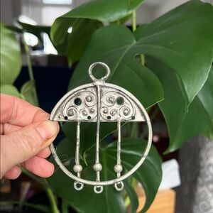 Vintage Handmade Art Deco or Celtic Replica Metal Piece